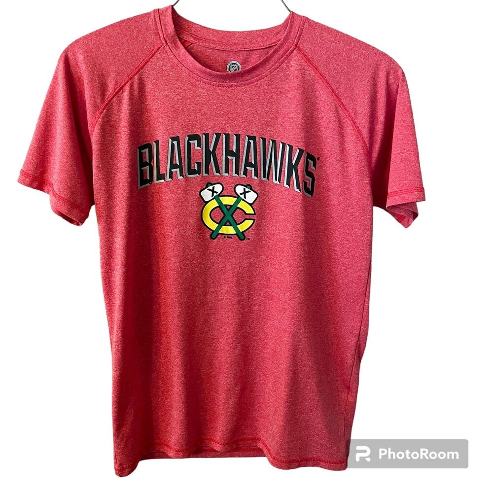 Chicago Blackhawks NHL Hockey Men’s T-Shirt Size Medium